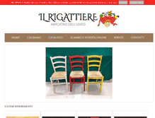 Tablet Screenshot of ilrigattiere.it